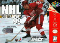 NHL Breakaway '99 Nintendo 64 US box art